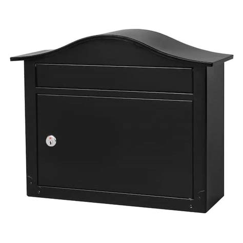 metal building mounting box|metal locked wall mounted mailbox.